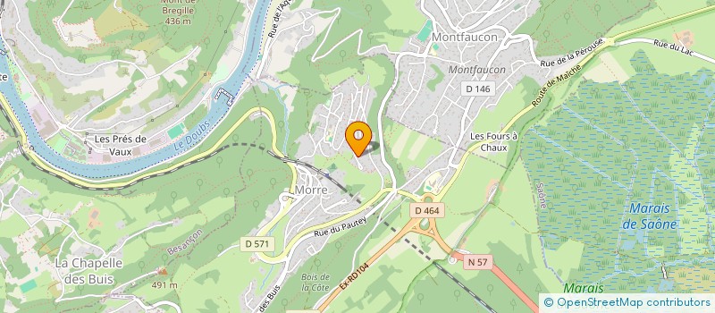 localisation de l'entreprise MAXAN  MORRE