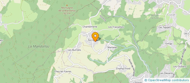 localisation de l'entreprise MAXANAR INVEST à ANNECY