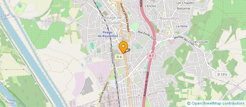 localisation de l'entreprise MAXAND  ROUSSILLON