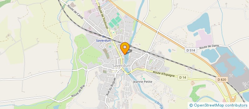 localisation de l'entreprise MAXANDCOM à PAMIERS