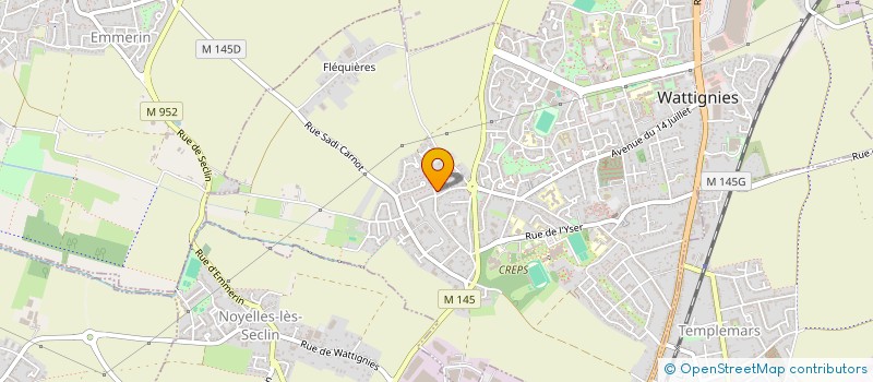 localisation de l'entreprise MAXANDRE  WATTIGNIES