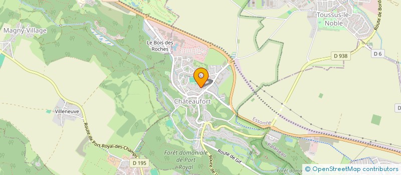 localisation de l'entreprise MAXANE  CHATEAUFORT