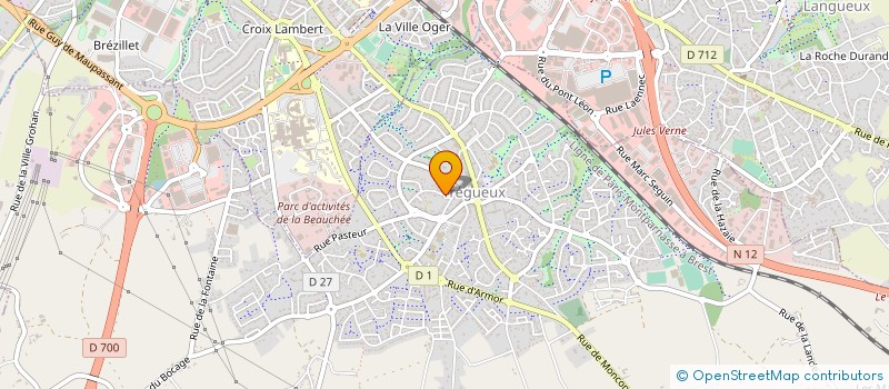 localisation de l'entreprise MAXANE DIFFUSION à TREGUEUX