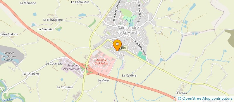 localisation de l'entreprise MAXANGE à SEVREMOINE