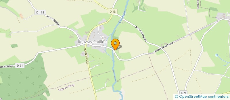 localisation de l'entreprise MAXANT à SAINT-MICHEL-D'HALESCOURT