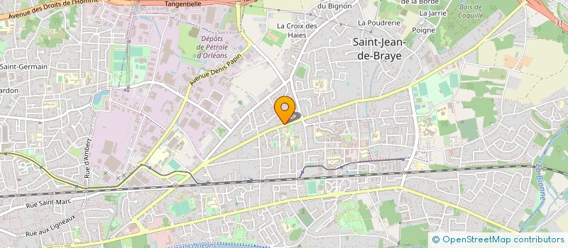localisation de l'entreprise MAXANT à SAINT-JEAN-DE-BRAYE