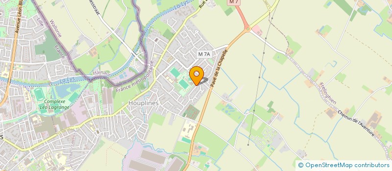 localisation de l'entreprise MAXANT  HOUPLINES