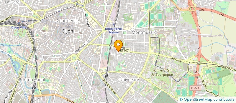 localisation de l'entreprise MAXANT INVEST à DIJON