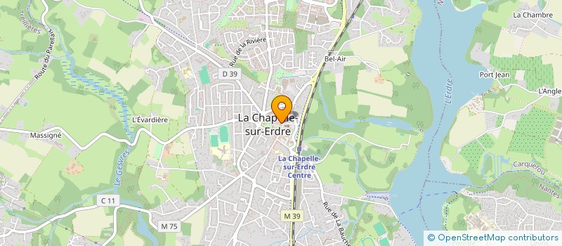 localisation de l'entreprise MAXANTIMMO  LA CHAPELLE-SUR-ERDRE