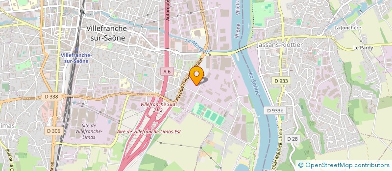 localisation de l'entreprise MAXAP à VILLEFRANCHE-SUR-SAONE