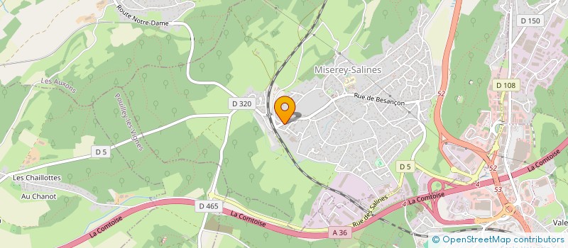 localisation de l'entreprise MAXAP GROUPE  BESANCON