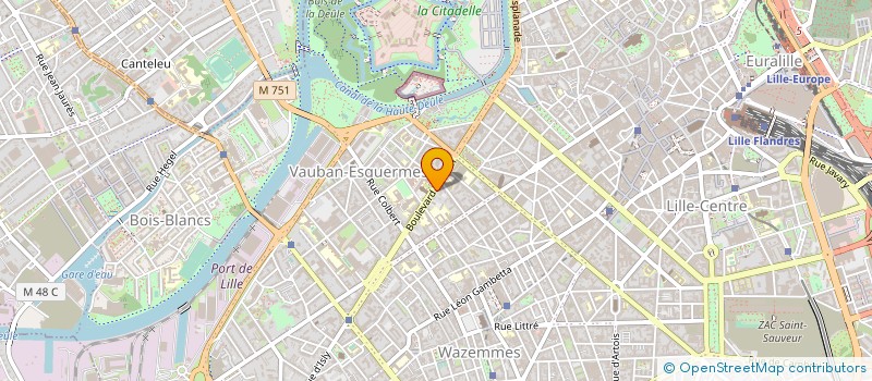 localisation de l'entreprise MAXART à LILLE