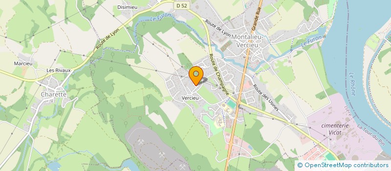 localisation de l'entreprise MAXARTI  BOUVESSE-QUIRIEU