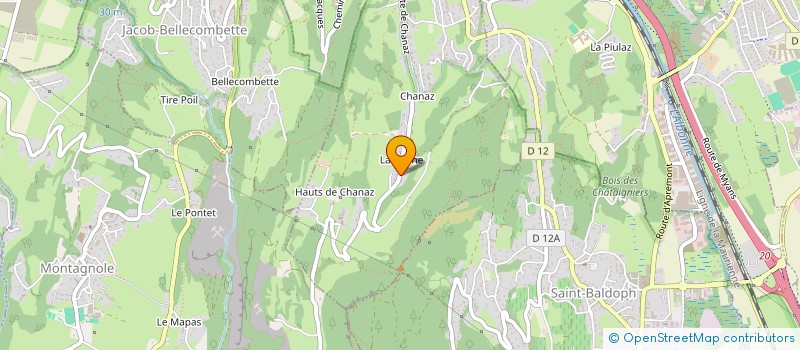 localisation de l'entreprise MAXAUR  BARBERAZ