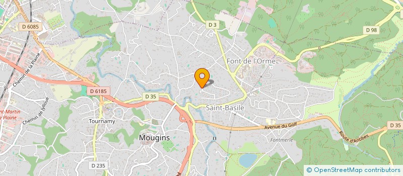 localisation de l'entreprise MAXAURE GENERATION à MOUGINS