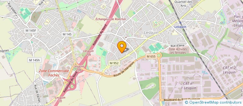 localisation de l'entreprise MAXAUREL à LESQUIN