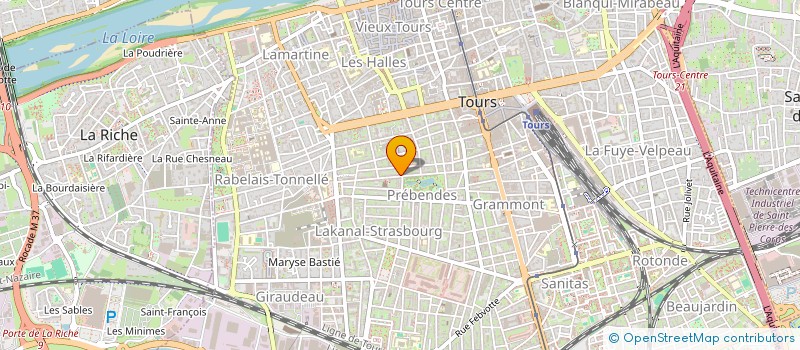 localisation de l'entreprise MAXAUREL  TOURS