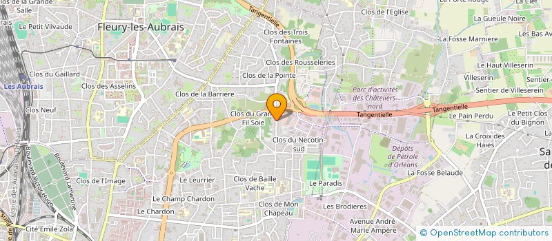 localisation de l'entreprise MAXAVIVA à ORLEANS