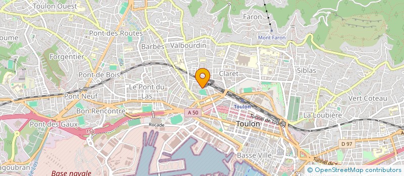 localisation de l'entreprise MAXBNB  TOULON