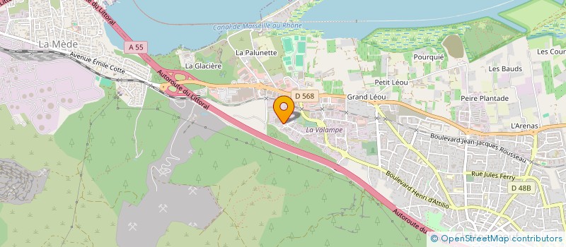 localisation de l'entreprise MAXCORE à CHATEAUNEUF-LES-MARTIGUES