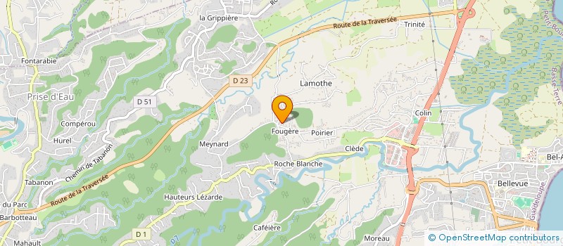 localisation de l'entreprise MAXCY à PETIT-BOURG