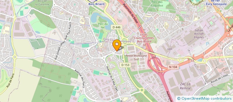 localisation de l'entreprise MAXDATA à LISSES