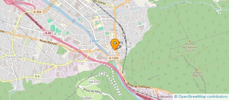 localisation de l'entreprise MAXDEPOKE  CLUSES