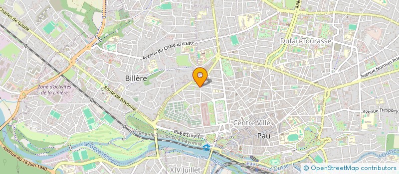 localisation de l'entreprise MAXDES à PAU
