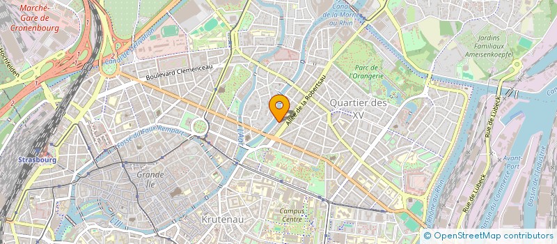 localisation de l'entreprise MAXDIMIVA  STRASBOURG