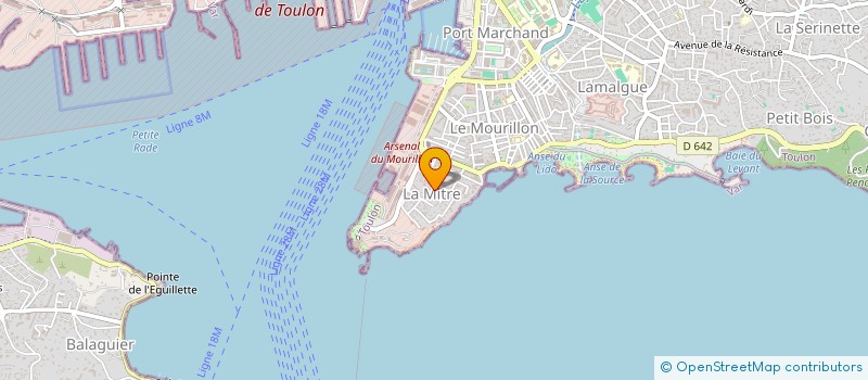 localisation de l'entreprise MAXDO  TOULON