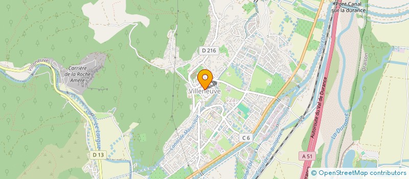 localisation de l'entreprise MAXECOSUN à VILLENEUVE