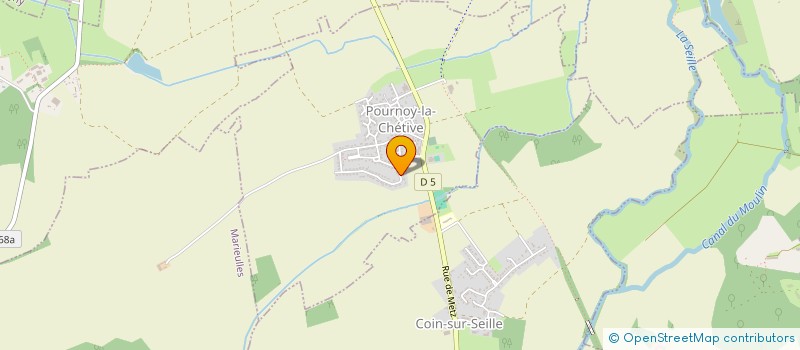 localisation de l'entreprise MAXEL  POURNOY-LA-CHETIVE