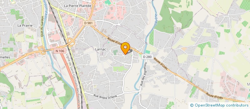 localisation de l'entreprise MAXEL  SAINT-HILAIRE-DE-BRETHMAS