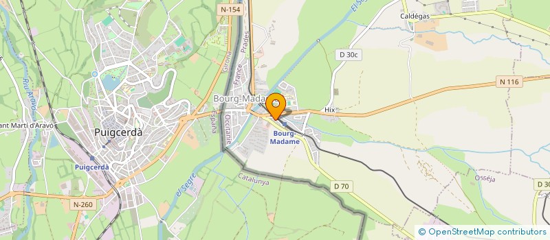 localisation de l'entreprise MAXEL SAS à BOURG-MADAME