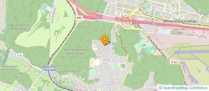 localisation de l'entreprise MAXELEC  JOUY-EN-JOSAS