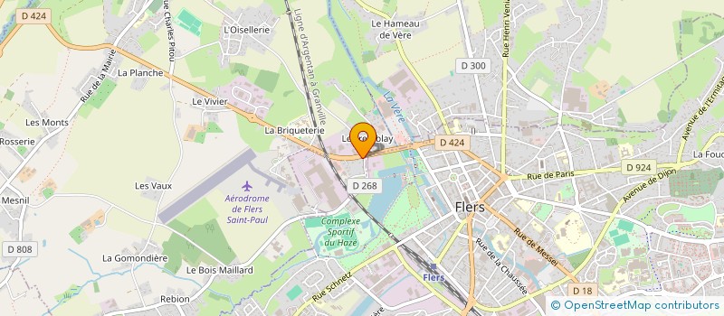 localisation de l'entreprise MAXELEM à LA LANDE-PATRY