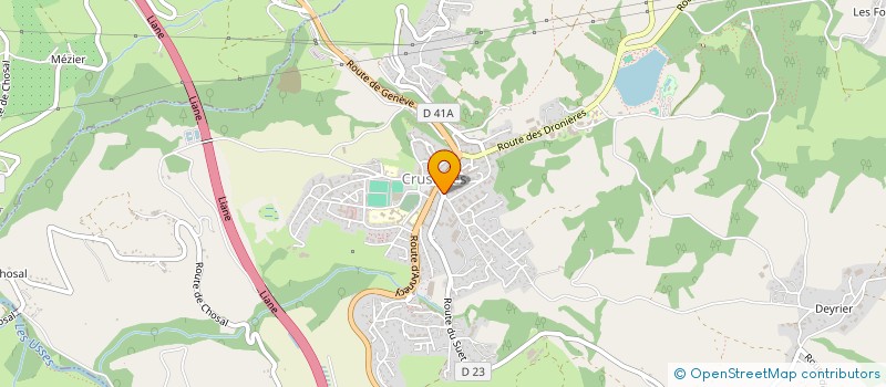 localisation de l'entreprise MAXELEST  CRUSEILLES