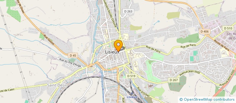 localisation de l'entreprise MAXELIK  LISIEUX