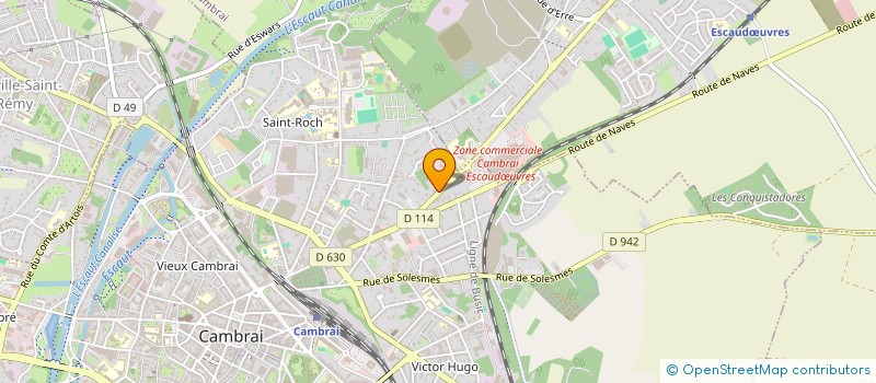 localisation de l'entreprise MAXELLENDRY à CAMBRAI