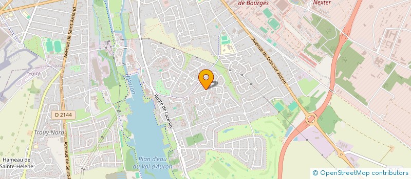 localisation de l'entreprise MAXEN CONSEIL  BOURGES