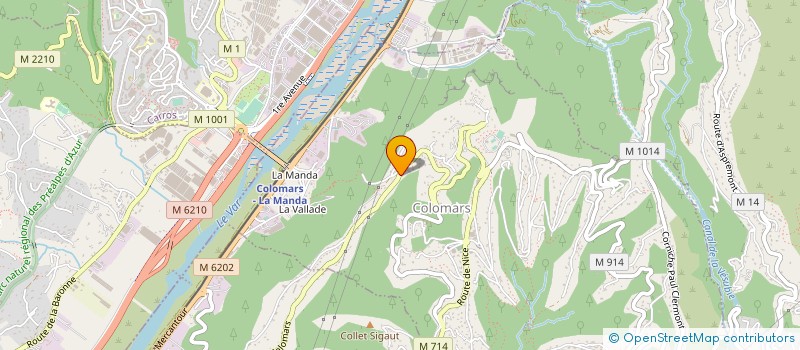 localisation de l'entreprise MAXENCE  COLOMARS