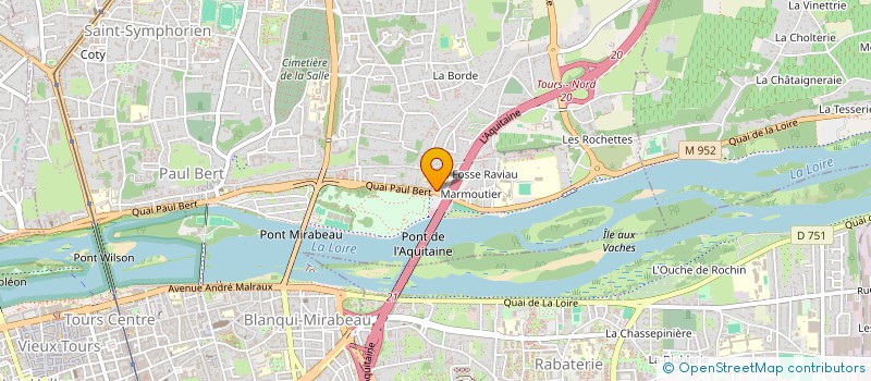 localisation de l'entreprise MAXENCE  TOURS