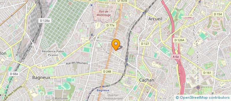 localisation de l'entreprise MAXENCE BOULOGNE  CACHAN