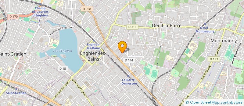 localisation de l'entreprise MAXENCE HG  MONTMORENCY