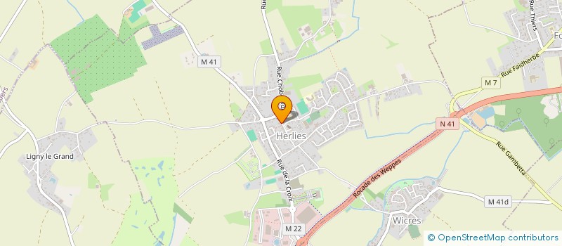 localisation de l'entreprise MAXENCES & BISCOTO  HERLIES