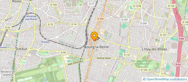 localisation de l'entreprise MAXEO ADVISORY à BOURG-LA-REINE