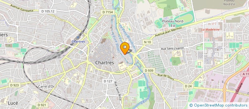 localisation de l'entreprise MAXEON à CHARTRES