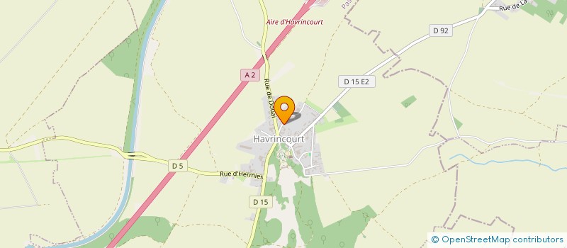 localisation de l'entreprise MAXERI  HAVRINCOURT