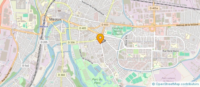 localisation de l'entreprise MAXEVA à MEAUX