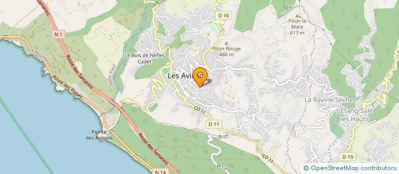 localisation de l'entreprise MAXEVANNAH  LES AVIRONS